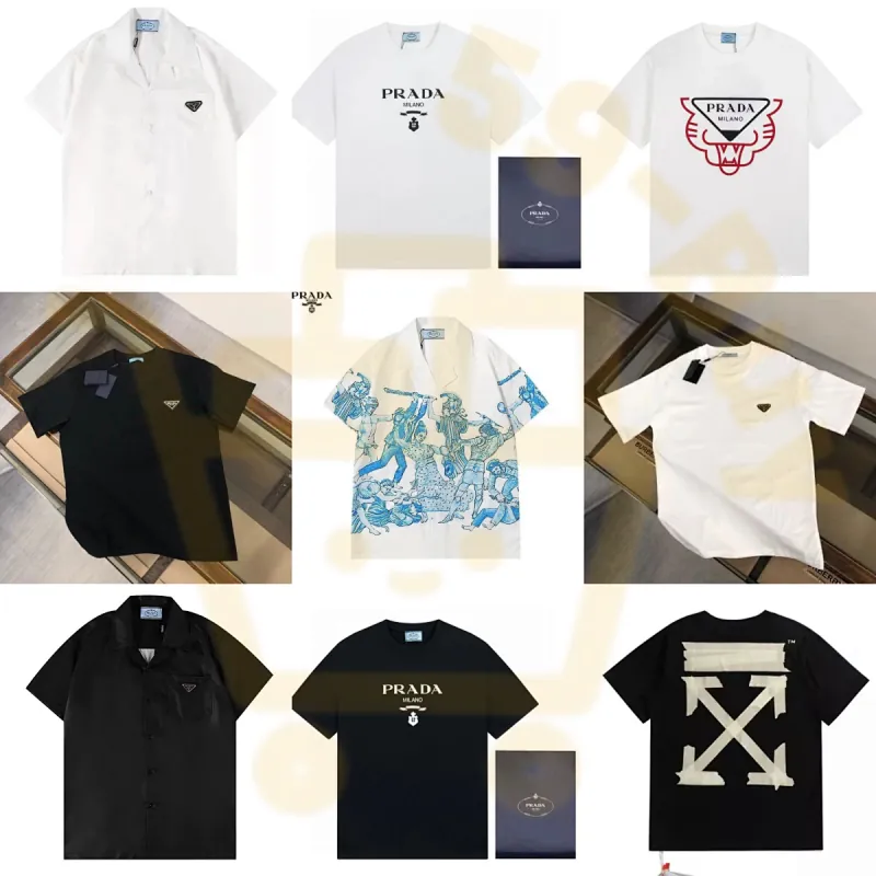 Prada Logo Shirt T-Shirt Collection