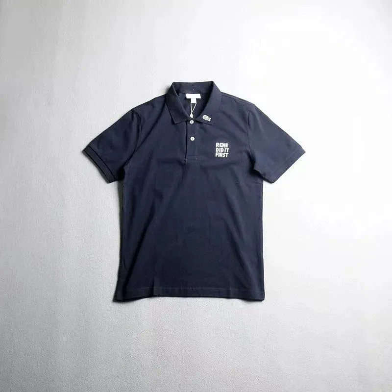 Lacoste Box Logo Pique Polo Shirt