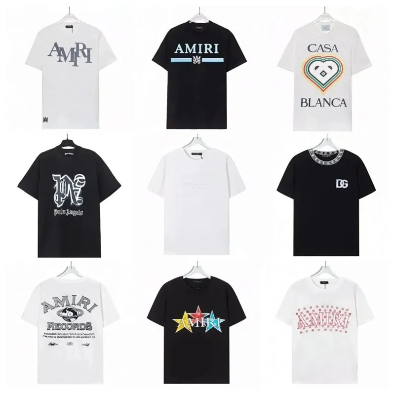 Amiri Logo Print T-Shirt Collection