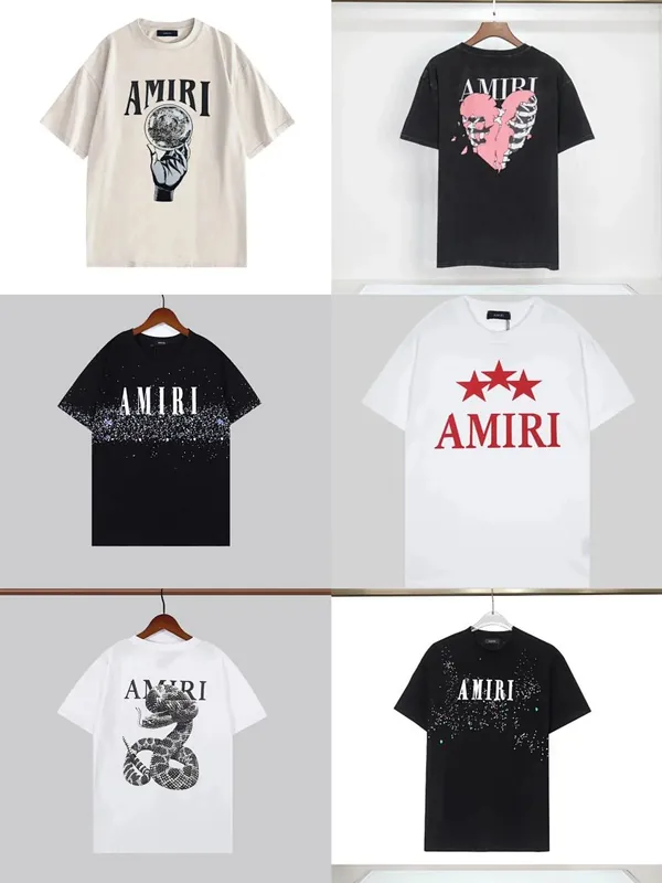 Amiri Snake and Star Print T-Shirt Collection