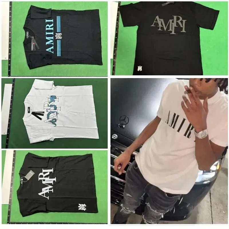 Amiri Logo Print T-Shirt Collection