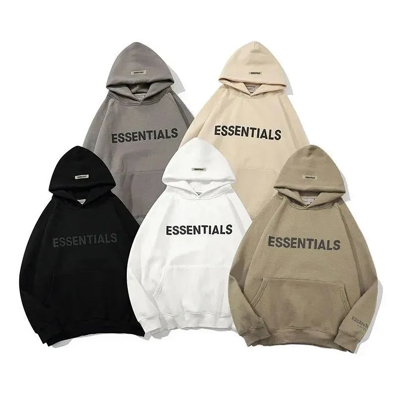 Fear of God Essentials Logo Pullover Hoodie Collection