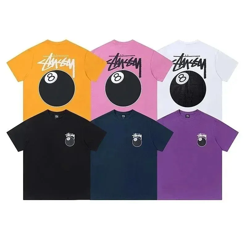 Stussy Eight Ball Print T-Shirt Collection
