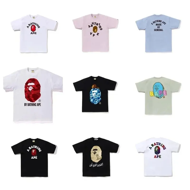 Bape A Bathing Ape Graphic T-Shirt Collection