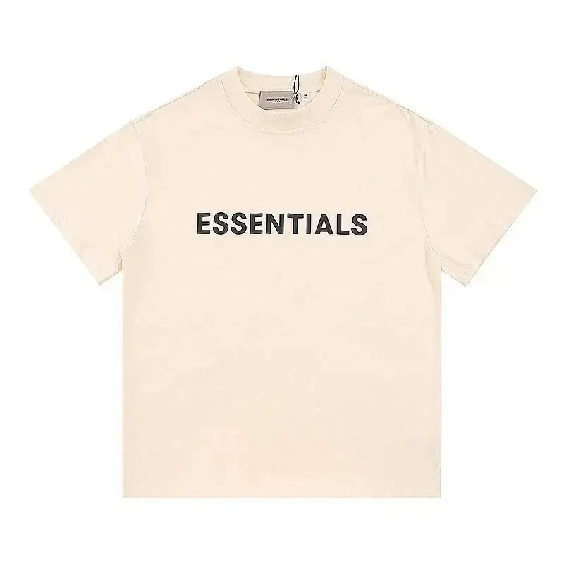 Fear of God Essentials Logo Cream T-Shirt