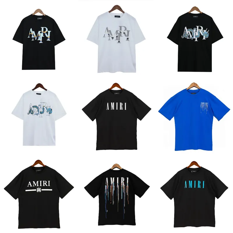 Amiri Logo and Graphic Print T-Shirt Collection