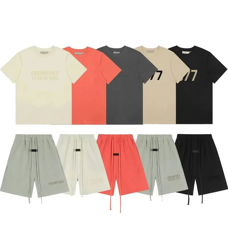 Fear of God Essentials Tee and Sweat Shorts Collection