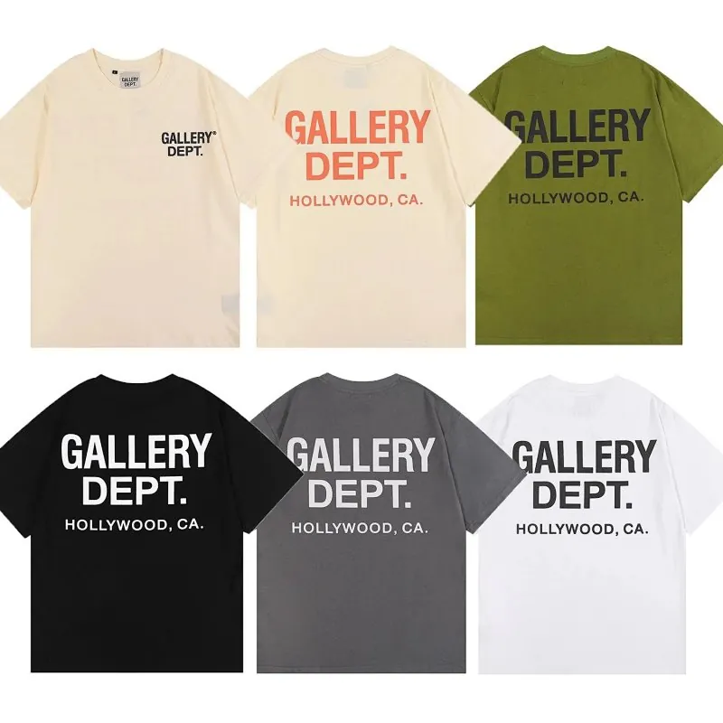 Gallery Dept Hollywood Logo T-Shirt Collection