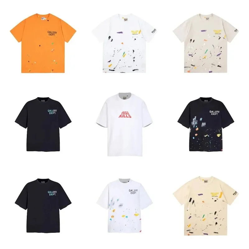 Gallery Dept Paint Splatter T-Shirt Collection