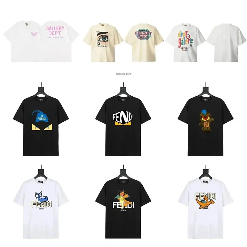 Fendi Monster Graphic T-Shirt Collection