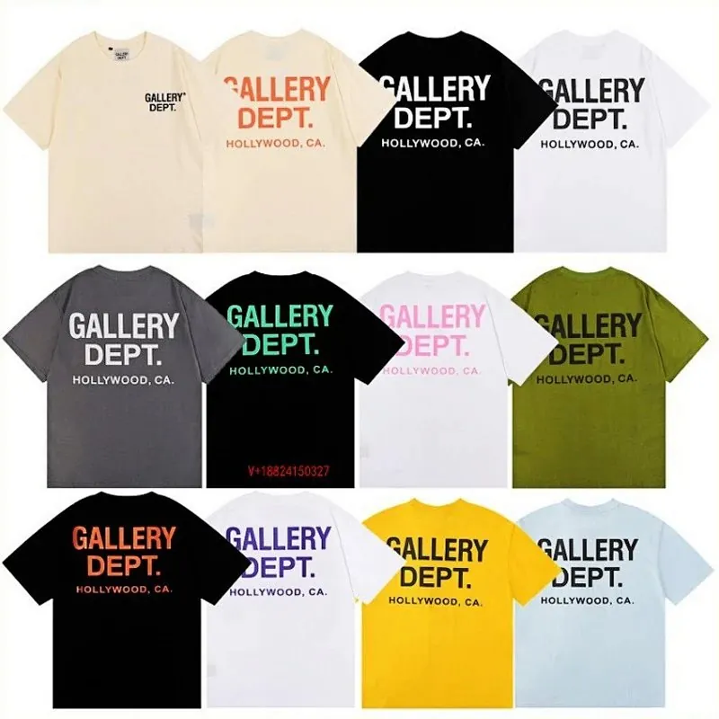Gallery Dept Hollywood Logo T-Shirt Collection