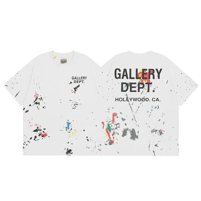 Gallery Dept Paint Splatter Logo T-Shirt