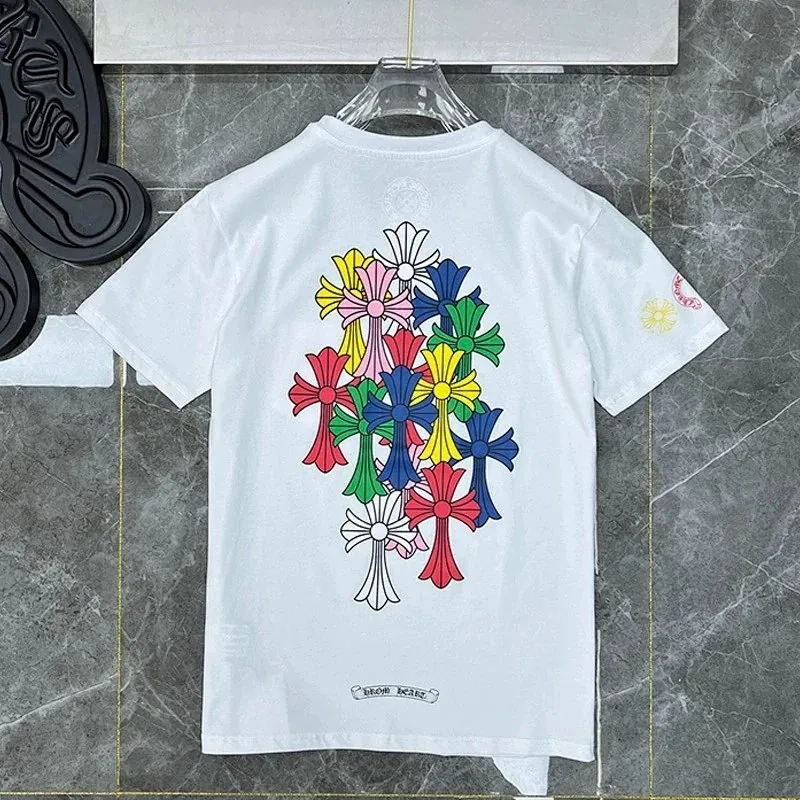 Chrome Hearts Multicolor Cross T-Shirt