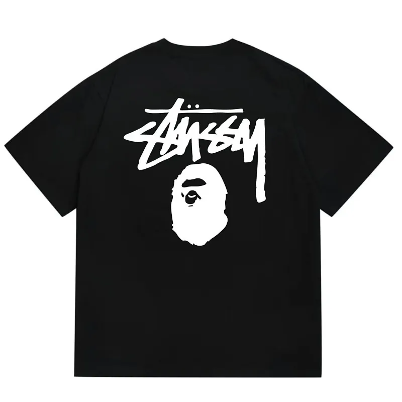 Stussy Ape Head Print T-Shirt