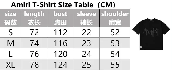 Amiri Logo T-Shirt