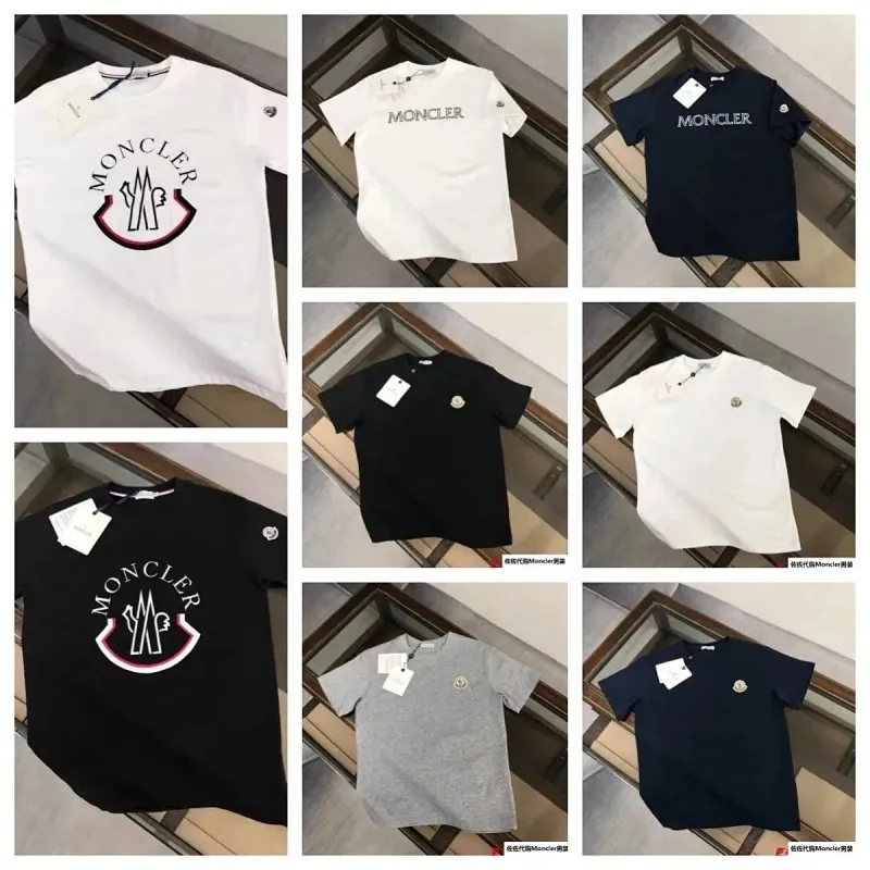 Moncler Logo T-Shirt Collection