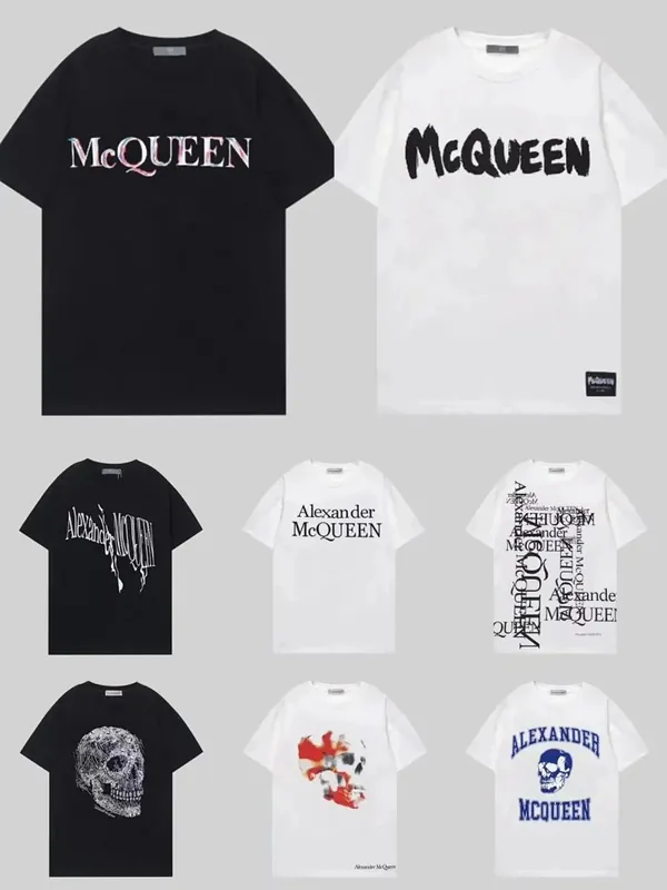 Alexander McQueen Graphic T-Shirt Collection