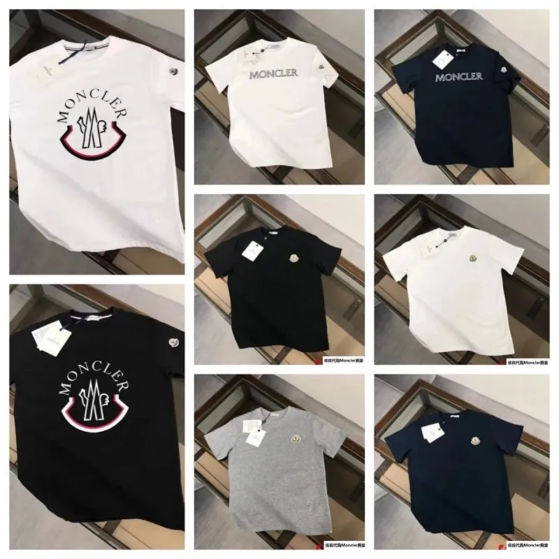 Moncler Logo T-Shirt Collection
