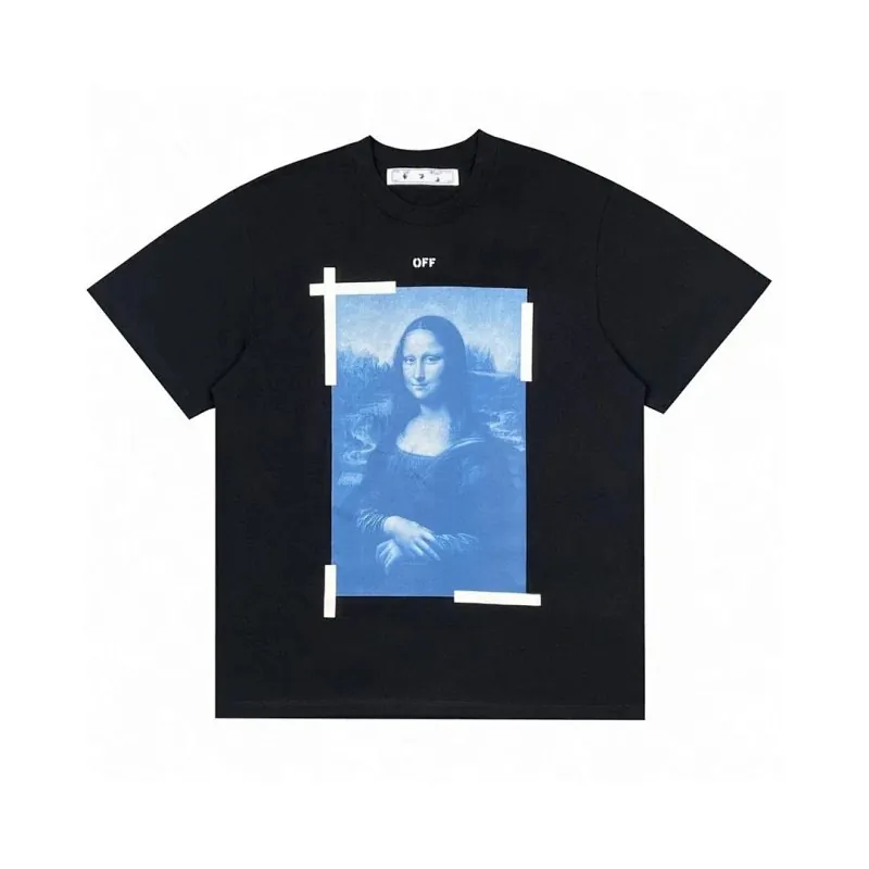 Off-White Mona Lisa T-Shirt Black