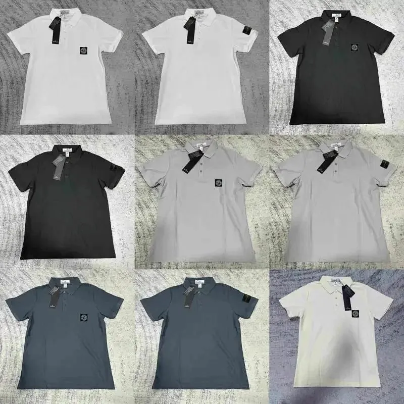 Stone Island Badge Polo Shirt Collection