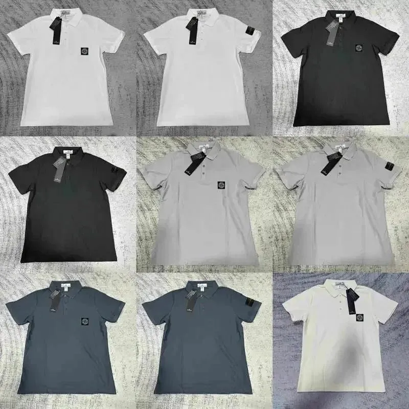Stone Island Badge Polo Shirt Collection