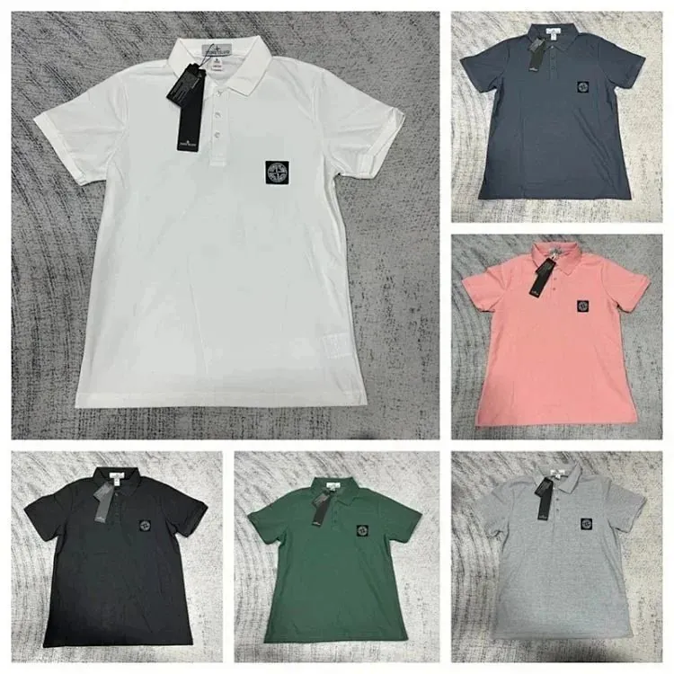 Stone Island Badge Polo Shirt Collection