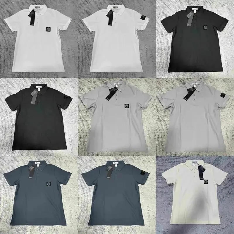 Stone Island Badge Polo Shirt Collection