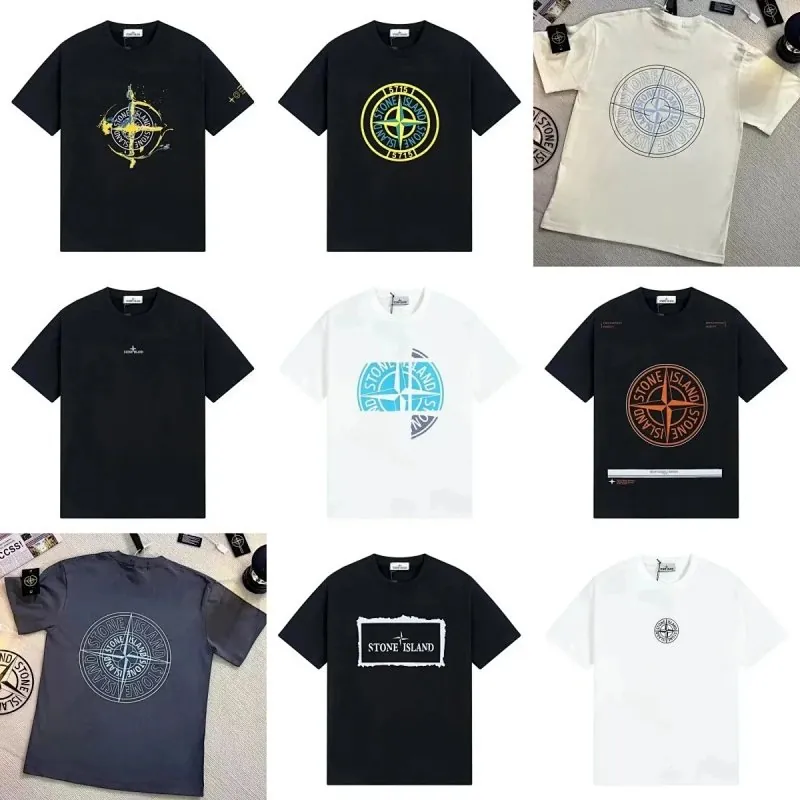 Stone Island Compass Print T-Shirt Collection