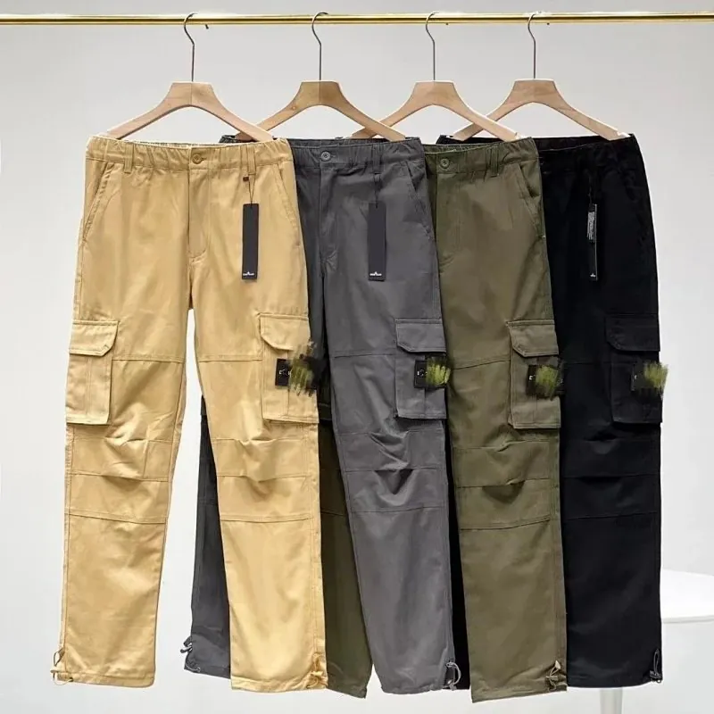 Stone Island Badge Cargo Pants Collection
