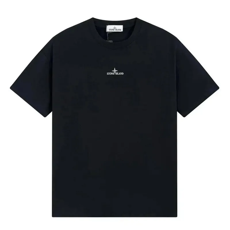 Stone Island Logo T-Shirt Black