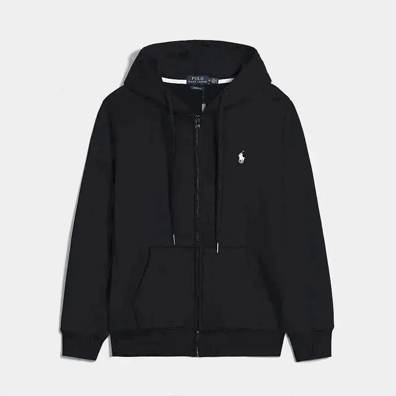 Ralph Lauren Pony Logo Zip Hoodie