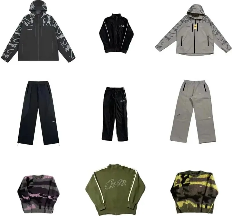 Corteiz Graphic Track Jacket Pants Collection