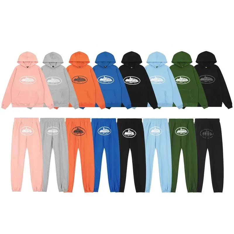 Corteiz Alcatraz Logo Hoodie Track Suit Collection