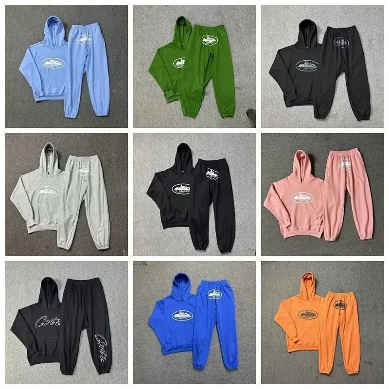 Corteiz Alcatraz Logo Hoodie Track Suit Collection