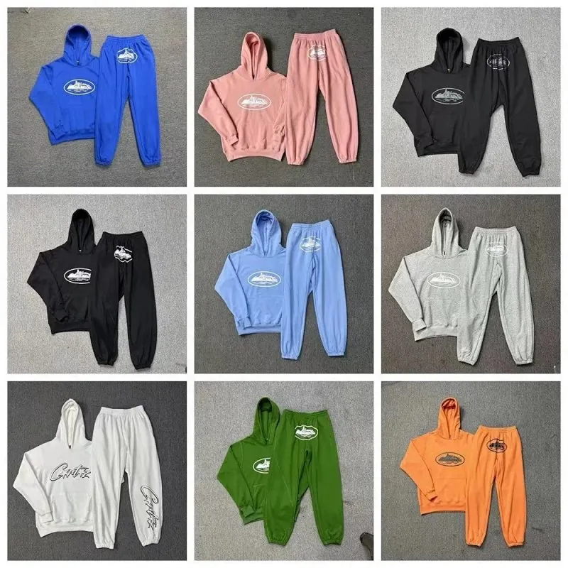 Corteiz Alcatraz Logo Hoodie Track Suit Collection