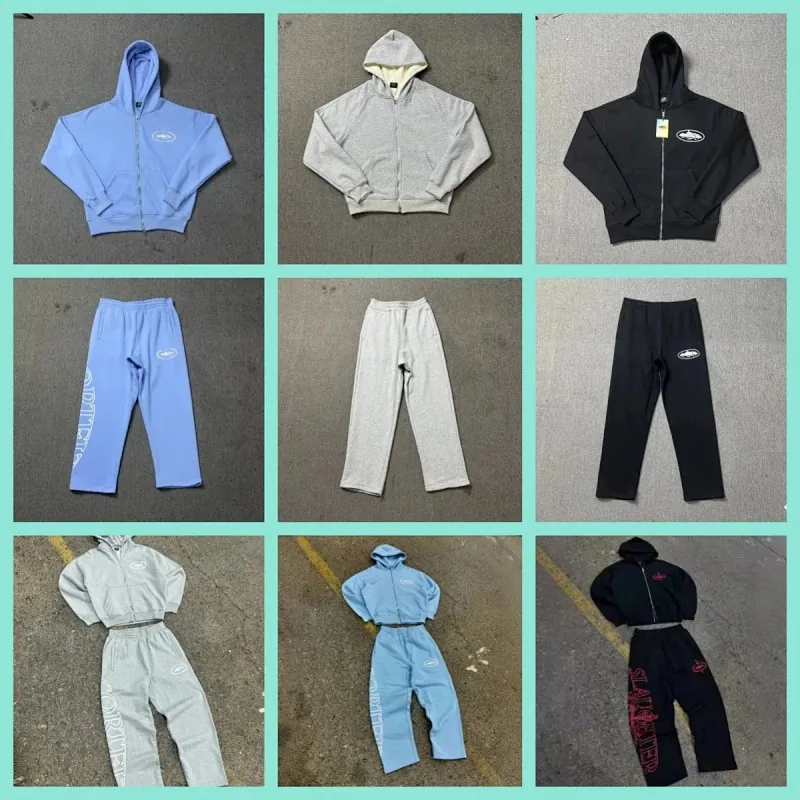 Corteiz Alcatraz Hoodie Sweatpants Collection