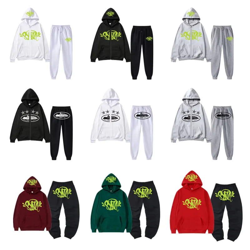 Corteiz Alcatraz Logo Hoodie Track Suit Collection