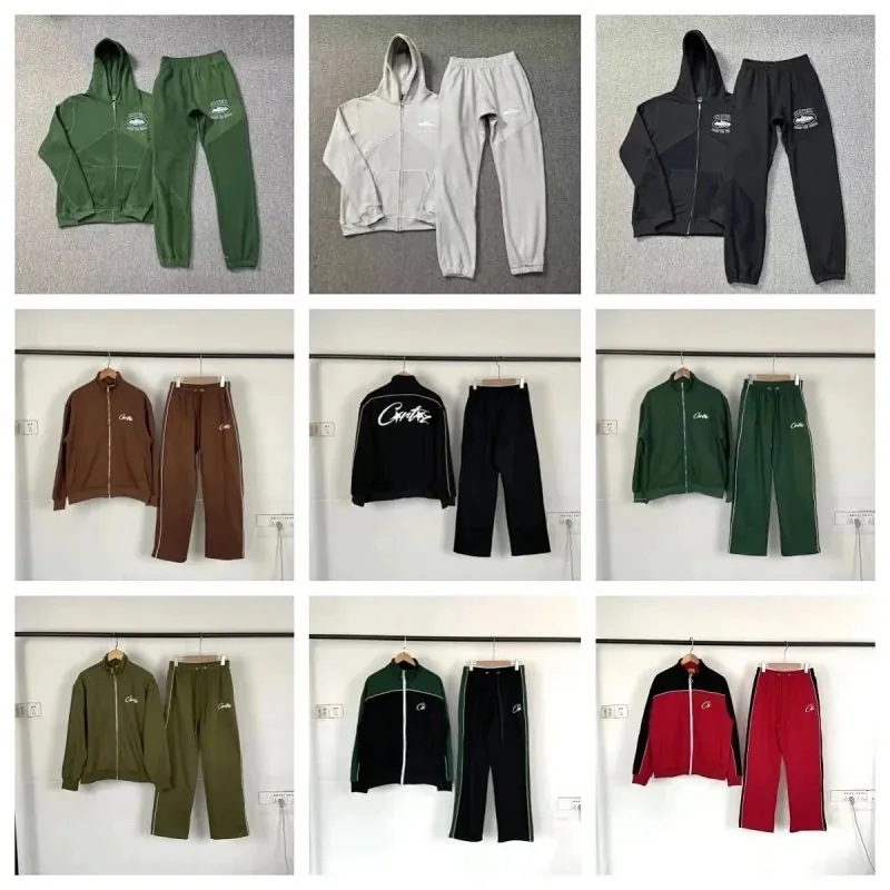 Corteiz Alcatraz Logo Hoodie Track Suit Collection