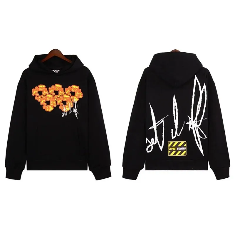 Denim Tears Cotton Wreath Heart Hoodie