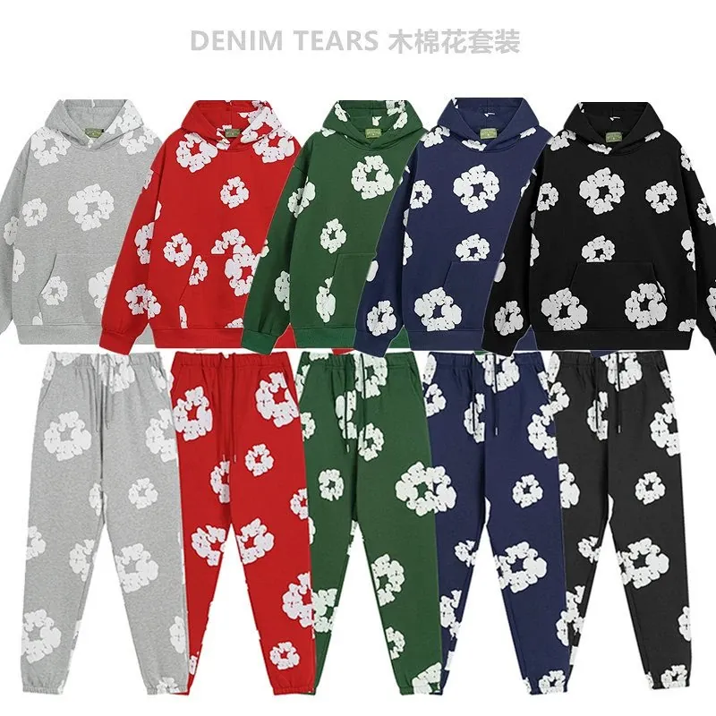 Denim Tears Cotton Wreath Track Suit Collection