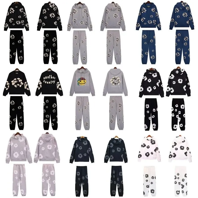 Denim Tears Cotton Wreath Track Suit Collection