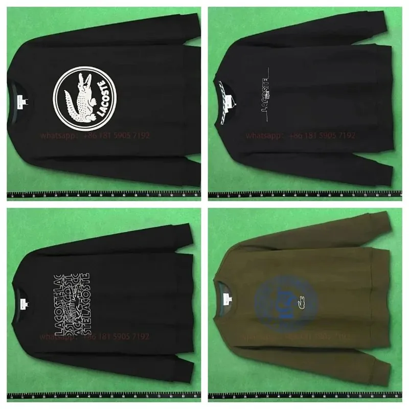 Lacoste Crocodile Logo Sweatshirt Collection