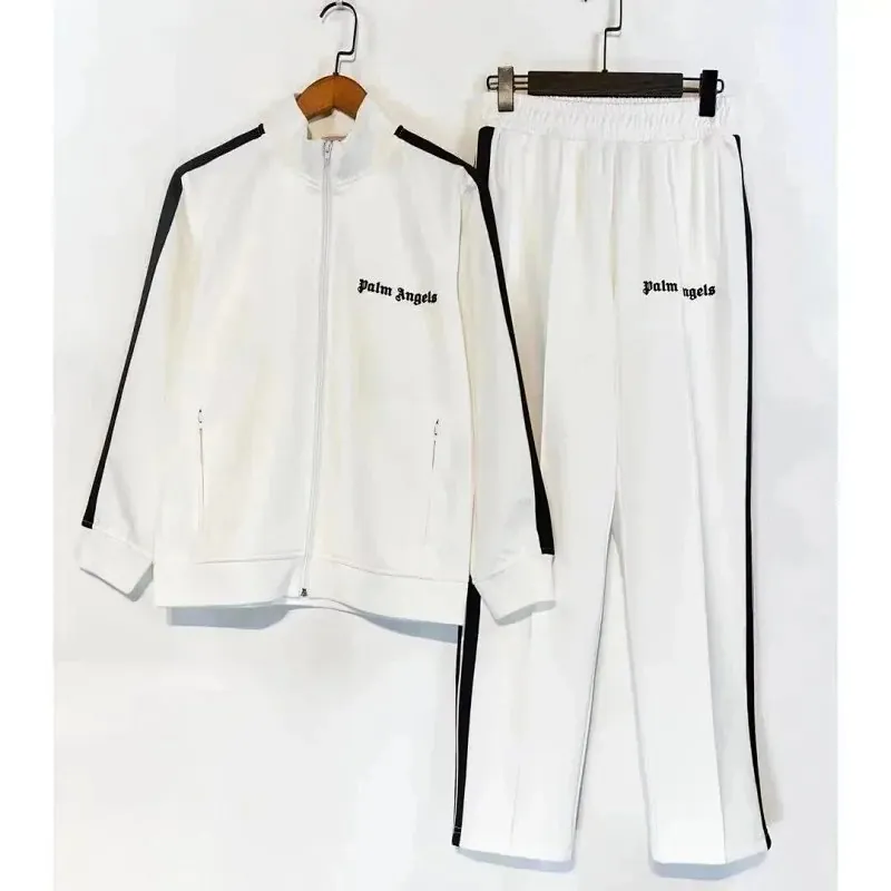 Palm Angels Logo White Track Suit