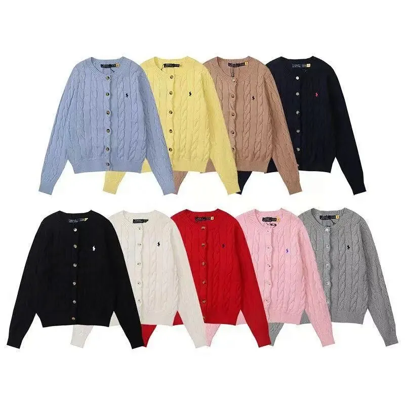 Ralph Lauren Cable Knit Cardigan Collection