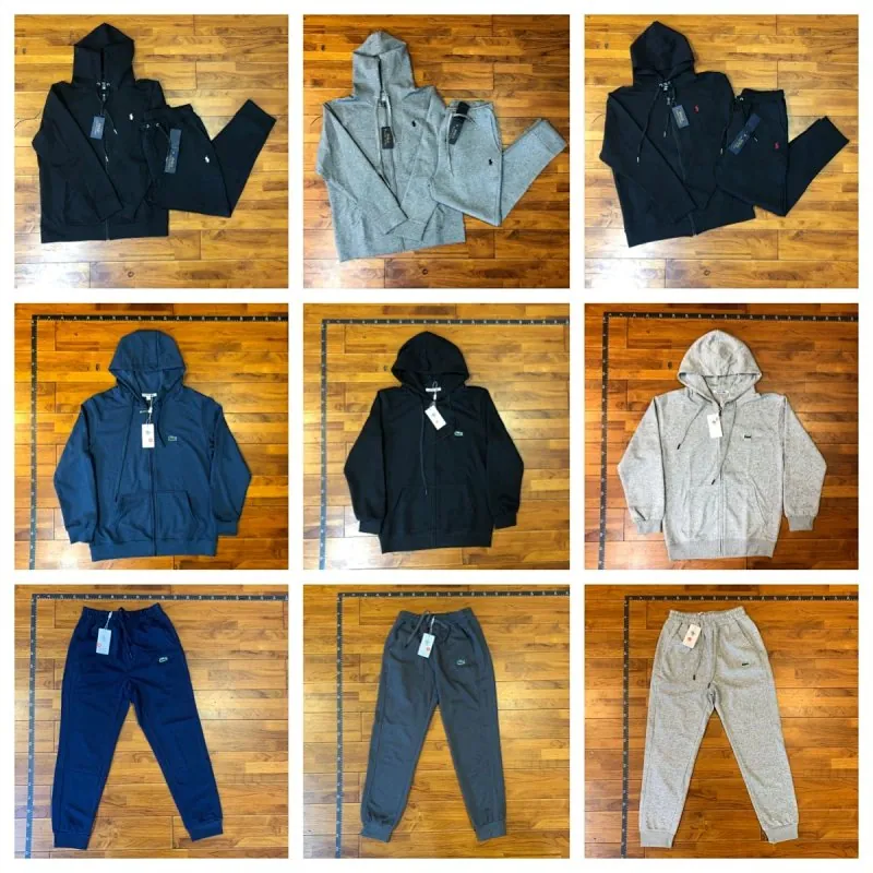 Lacoste Crocodile Logo Windbreaker Jacket Collection