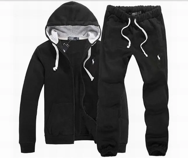 Ralph Lauren Pony Logo Zip Hoodie Track Suit