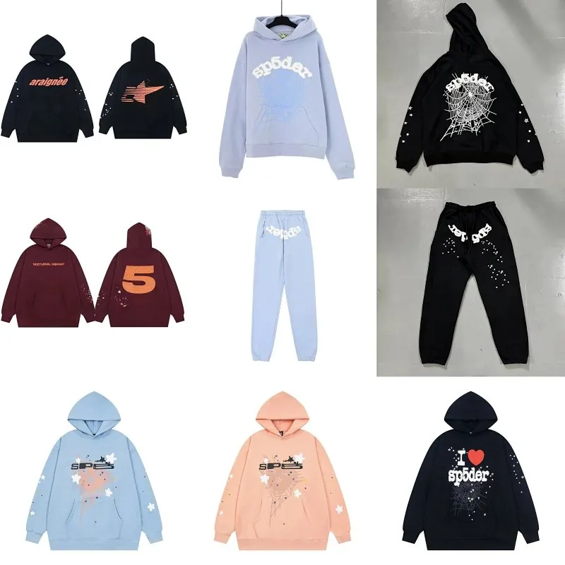 Sp5der Web Print Hoodie Collection