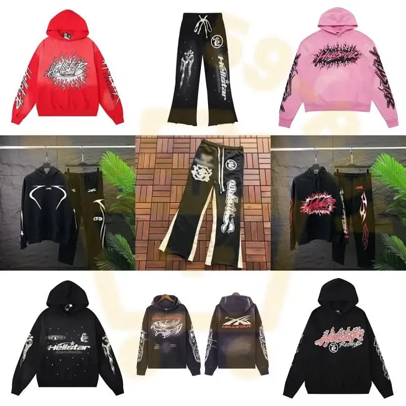 Hellstar Graphic Print Hoodie Collection