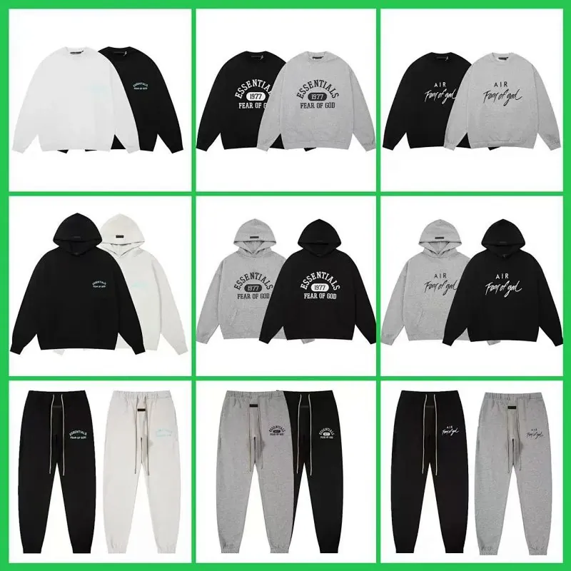 Fear of God Essentials Logo Hoodie Sweatpants Collection