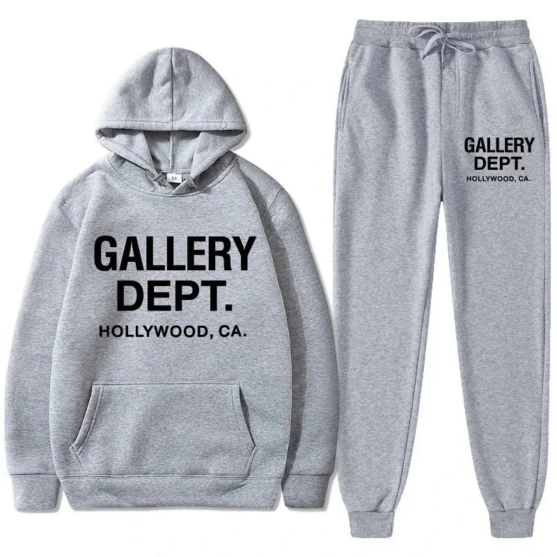 Gallery Dept Hollywood Logo Hoodie Tracksuit